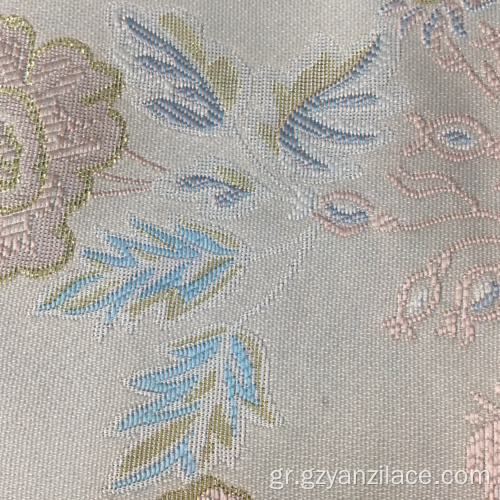 Floral στρώμα υφασμένα συνήθειας Jacquard ύφασμα